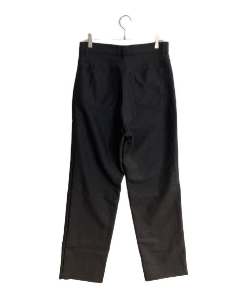 BALENCIAGA（バレンシアガ）BALENCIAGA (バレンシアガ) GARDE-ROBE5Pウール×モヘヤトロピカルパンツ ブラック サイズ:Sの古着・服飾アイテム