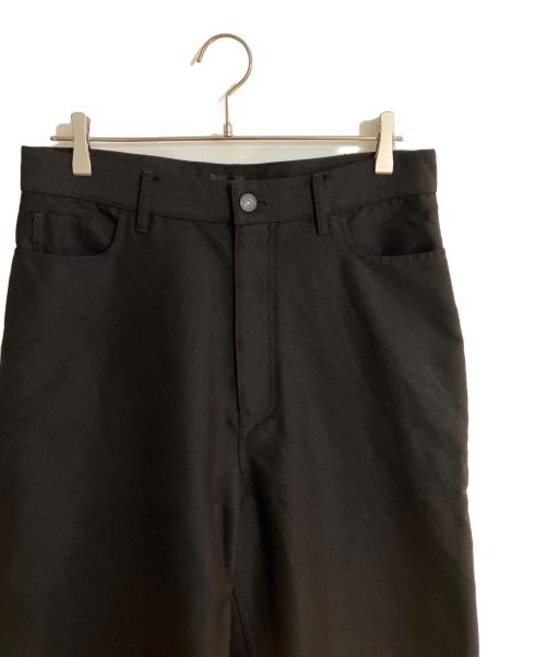 BALENCIAGA（バレンシアガ）BALENCIAGA (バレンシアガ) GARDE-ROBE5Pウール×モヘヤトロピカルパンツ ブラック サイズ:Sの古着・服飾アイテム