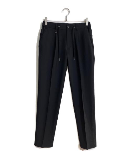Aquascutum（アクアスキュータム）Aquascutum (アクアスキュータム) TEC.3 Dot Air Seersucker Pants ネイビー サイズ:Mの古着・服飾アイテム