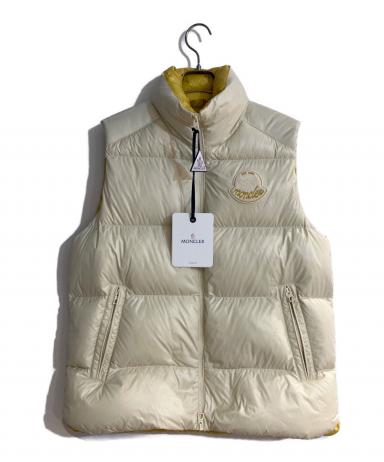 中古・古着通販】MONCLER (モンクレール) LIPSIダウンベスト ホワイト