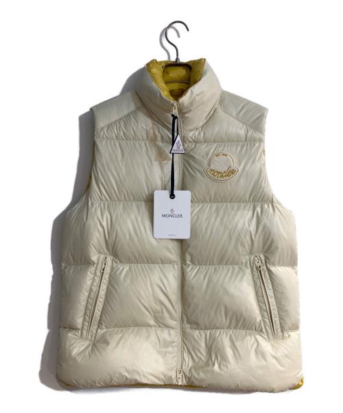 MONCLER（モンクレール）MONCLER (モンクレール) LIPSIダウンベスト ホワイト サイズ:3 未使用品の古着・服飾アイテム