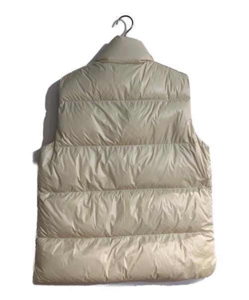 MONCLER（モンクレール）MONCLER (モンクレール) LIPSIダウンベスト ホワイト サイズ:3 未使用品の古着・服飾アイテム
