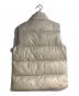 MONCLER (モンクレール) LIPSIダウンベスト ホワイト サイズ:3 未使用品：80000円