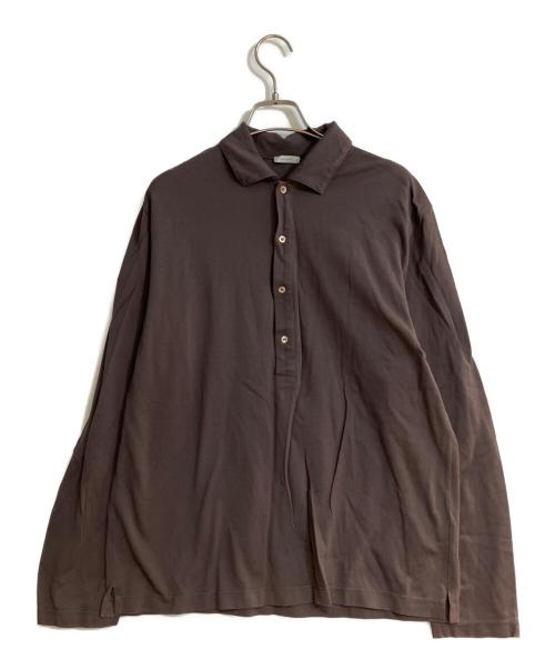 nomiamo（ノミアモ）NOMIAMO (ノミアモ) エジプシャン超長綿長袖プルオーバー グレージュ サイズ:2の古着・服飾アイテム