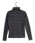 Dior Homme (ディオール オム) ボーダータートルネックニット グレー サイズ:S：18000円