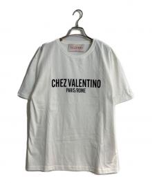 VALENTINO（ヴァレンティノ）の古着「25SSロゴプリントTシャツ」｜ホワイト
