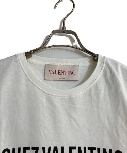 VALENTINO（ヴァレンティノ）VALENTINO (ヴァレンティノ) 25SSロゴプリントTシャツ ホワイト サイズ:M 未使用品の古着・服飾アイテム