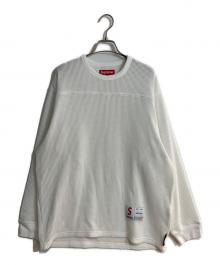 SUPREME（シュプリーム）の古着「POLARTEC MESH L/S FOOT BALL TOP」｜ホワイト