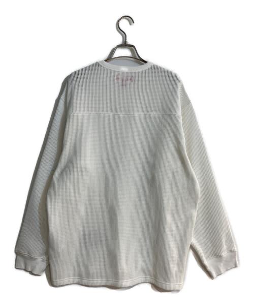 SUPREME（シュプリーム）Supreme (シュプリーム) POLARTEC MESH L/S FOOT BALL TOP ホワイト サイズ:Mの古着・服飾アイテム