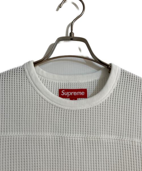 SUPREME（シュプリーム）Supreme (シュプリーム) POLARTEC MESH L/S FOOT BALL TOP ホワイト サイズ:Mの古着・服飾アイテム