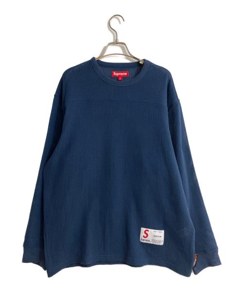 SUPREME（シュプリーム）Supreme (シュプリーム) POLARTEC MESH L/S FOOT BALL TOP ネイビー サイズ:Mの古着・服飾アイテム