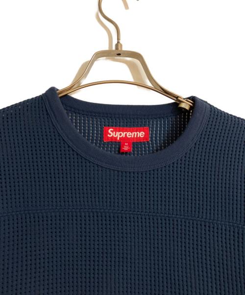 SUPREME（シュプリーム）Supreme (シュプリーム) POLARTEC MESH L/S FOOT BALL TOP ネイビー サイズ:Mの古着・服飾アイテム