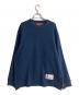 Supreme（シュプリーム）の古着「POLARTEC MESH L/S FOOT BALL TOP」｜ネイビー