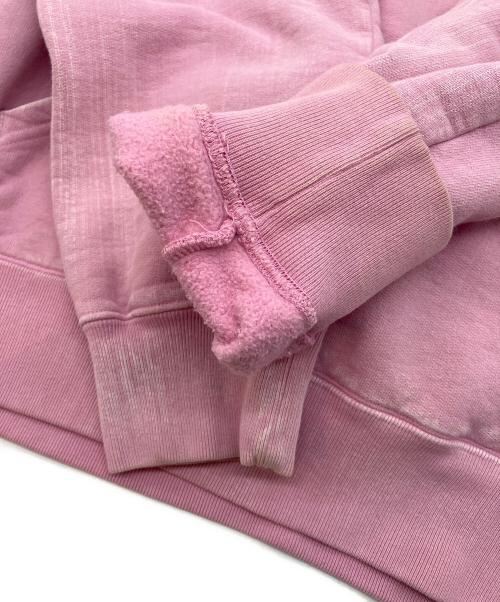 SUPREME（シュプリーム）Supreme (シュプリーム) Brushed Stroke Hooded Sweatshirt/ブラッシュストローク フーデッドスウェットシャツ ピンク サイズ:Mの古着・服飾アイテム