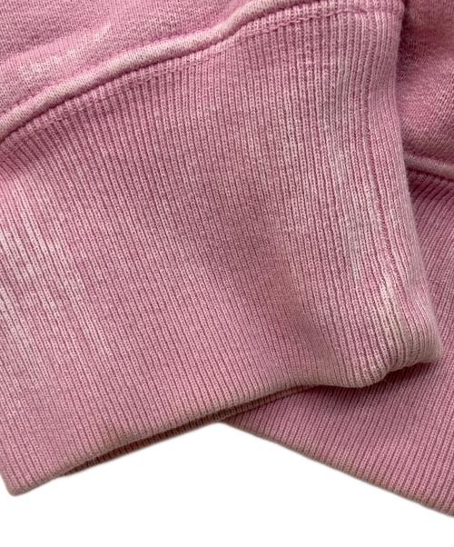 SUPREME（シュプリーム）Supreme (シュプリーム) Brushed Stroke Hooded Sweatshirt/ブラッシュストローク フーデッドスウェットシャツ ピンク サイズ:Mの古着・服飾アイテム