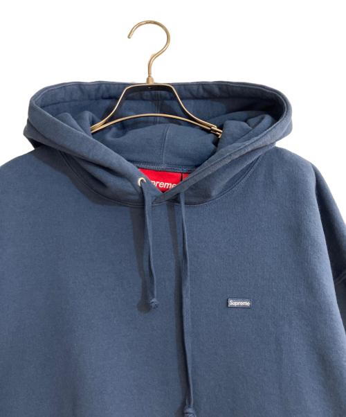 SUPREME（シュプリーム）Supreme (シュプリーム) Small Box Hooded Sweatshirt/スモールボックスフーテッドスウェットシャツ ブルー サイズ:Lの古着・服飾アイテム