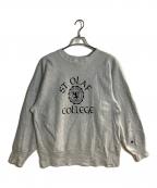 Champion REVERSE WEAVEチャンピオン リバース ウィーブ）の古着「ST.OLAF COLLEGE スウェット」｜グレー