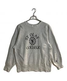 Champion REVERSE WEAVE（チャンピオン リバース ウィーブ）の古着「ST.OLAF COLLEGE スウェット」｜グレー