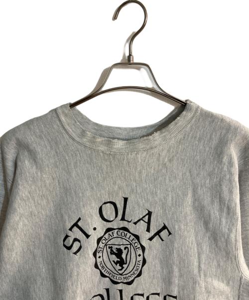 Champion REVERSE WEAVE（チャンピオン リバース ウィーブ）Champion REVERSE WEAVE (チャンピオン リバース ウィーブ) ST.OLAF COLLEGE スウェット グレー サイズ:Ｌの古着・服飾アイテム