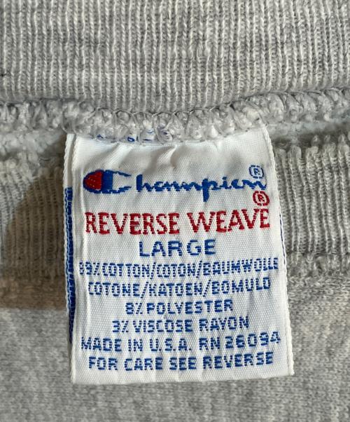 Champion REVERSE WEAVE（チャンピオン リバース ウィーブ）Champion REVERSE WEAVE (チャンピオン リバース ウィーブ) ST.OLAF COLLEGE スウェット グレー サイズ:Ｌの古着・服飾アイテム