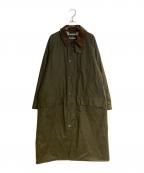 Barbour×FREAK'S STOREバブアー×フリークスストア）の古着「SNOWDON/別注 スノードン/ロングコート」｜グリーン