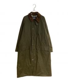Barbour×FREAK'S STORE（バブアー×フリークスストア）の古着「SNOWDON/別注 スノードン/ロングコート」｜グリーン