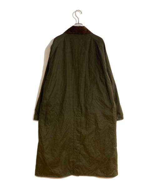 Barbour（バブアー）Barbour (バブアー) FREAK'S STORE (フリークスストア) SNOWDON/別注 スノードン/ロングコート グリーン サイズ:42の古着・服飾アイテム