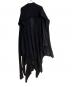 Yohji Yamamoto pour homme (ヨウジヤマモト プールオム) クロシェロングポンチョ ブラック サイズ:不明：18000円