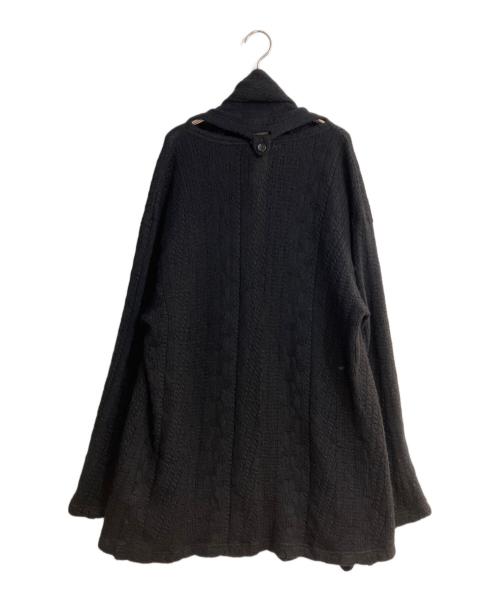 Yohji Yamamoto pour homme（ヨウジヤマモト プールオム）Yohji Yamamoto pour homme (ヨウジヤマモト プールオム) アルパカ混ニットカーディガン ブラック サイズ:3の古着・服飾アイテム