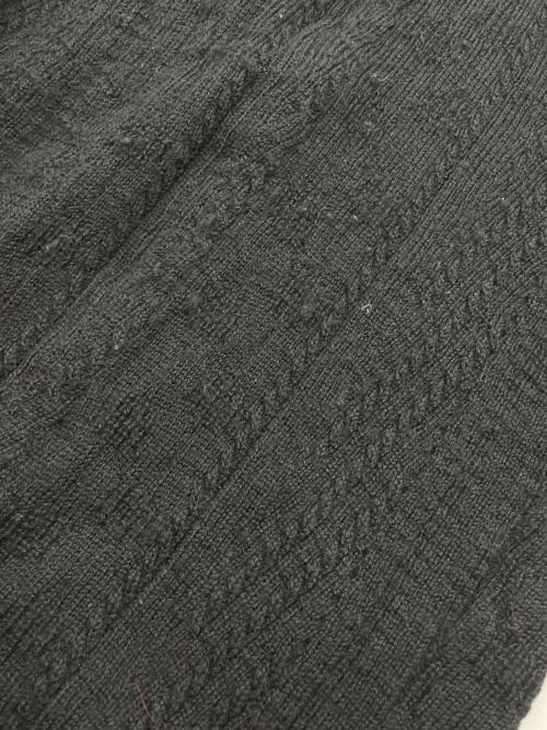 Yohji Yamamoto pour homme（ヨウジヤマモト プールオム）Yohji Yamamoto pour homme (ヨウジヤマモト プールオム) アルパカ混ニットカーディガン ブラック サイズ:3の古着・服飾アイテム