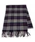 BURBERRY (バーバリー) カシミヤ100％ノバチェックマフラー ネイビー：20000円
