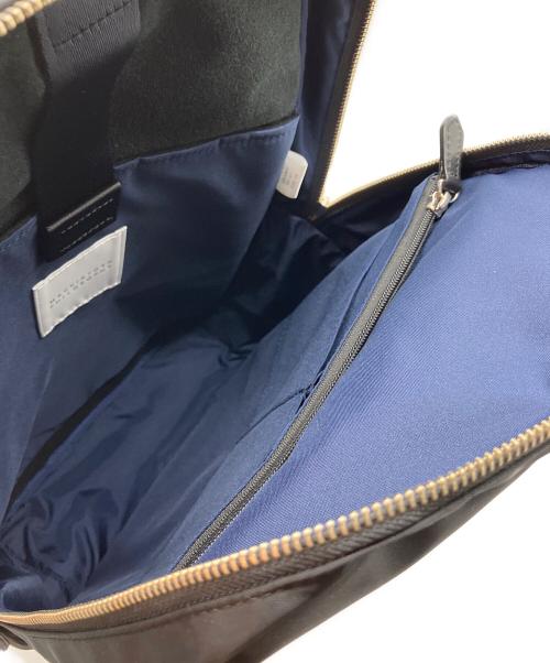 MACKINTOSH PHILOSOPHY（マッキントッシュ フィロソフィー）MACKINTOSH PHILOSOPHY (マッキントッシュ フィロソフィー) レザーパーツ切替リュック ブラック 未使用品の古着・服飾アイテム