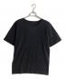 HOMME PLISSE ISSEY MIYAKE（オム プリッセ イッセイ ミヤケ）の古着「BASICT/ベーシック　シャツ」｜ブラック