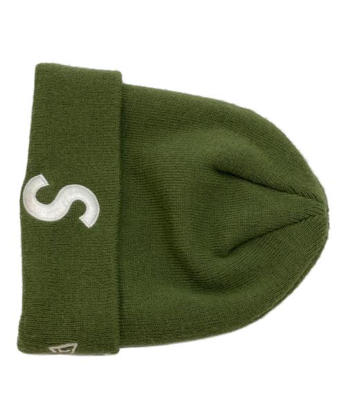 SUPREME（シュプリーム）Supreme (シュプリーム) New Era (ニューエラ) Box Logo Beanie/ボックスロゴビーニー グリーンの古着・服飾アイテム