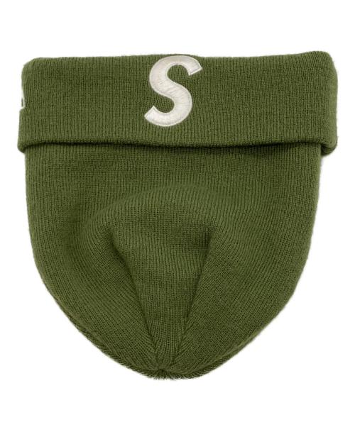 SUPREME（シュプリーム）Supreme (シュプリーム) New Era (ニューエラ) Box Logo Beanie/ボックスロゴビーニー グリーンの古着・服飾アイテム