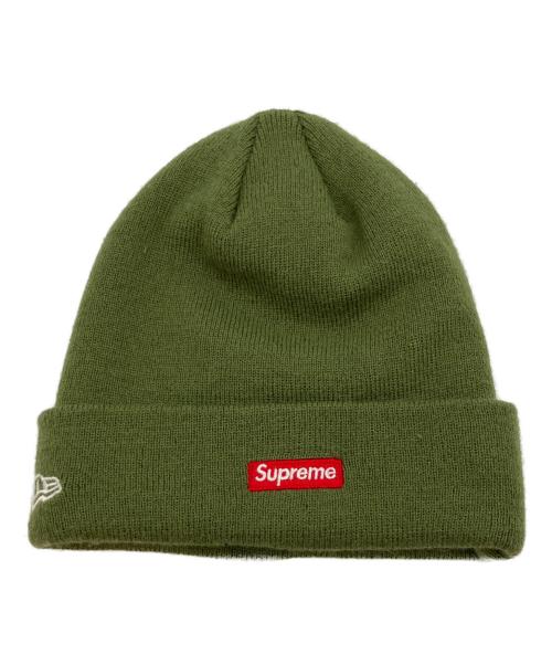 SUPREME（シュプリーム）Supreme (シュプリーム) New Era (ニューエラ) Box Logo Beanie/ボックスロゴビーニー グリーンの古着・服飾アイテム