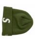 Supreme (シュプリーム) New Era (ニューエラ) Box Logo Beanie/ボックスロゴビーニー グリーン：9000円