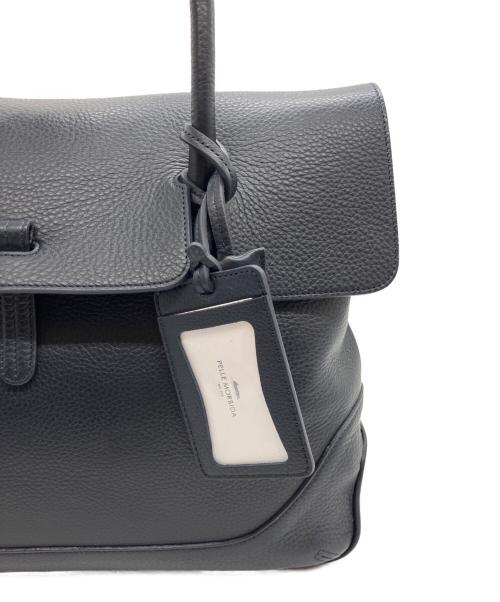 PELLE MORBIDA（ペッレモルビダ）PELLE MORBIDA (ペッレモルビダ) メイデンヴォヤージュフラップトートバッグ ネイビー 未使用品の古着・服飾アイテム