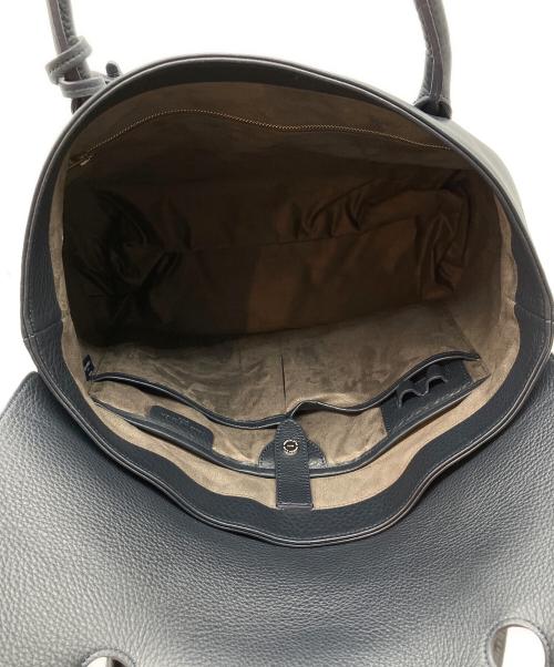 PELLE MORBIDA（ペッレモルビダ）PELLE MORBIDA (ペッレモルビダ) メイデンヴォヤージュフラップトートバッグ ネイビー 未使用品の古着・服飾アイテム