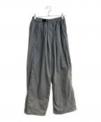 Graphpaperグラフペーパー）の古着「PERTEX QUANTUM Light Thermo Chef Pants/パーテックス クァンタム ライト サーモ シェフ パンツ」｜グレー
