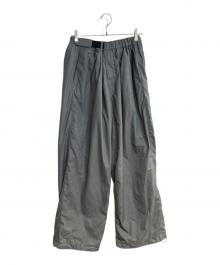 Graphpaper（グラフペーパー）の古着「PERTEX QUANTUM Light Thermo Chef Pants/パーテックス クァンタム ライト サーモ シェフ パンツ」｜グレー