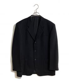 COMME des GARCONS HOMME DEUX（コムデギャルソン オム ドゥ）の古着「3Bウールテーラードジャケット」｜ネイビー