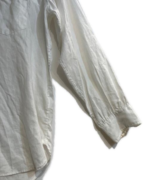 NIGEL CABOURN（ナイジェルケーボン）NIGEL CABOURN (ナイジェルケーボン) BRITISH OFFICERS SHIRT/ブリティッシュ オフィサーズ シャツ ホワイト サイズ:52の古着・服飾アイテム