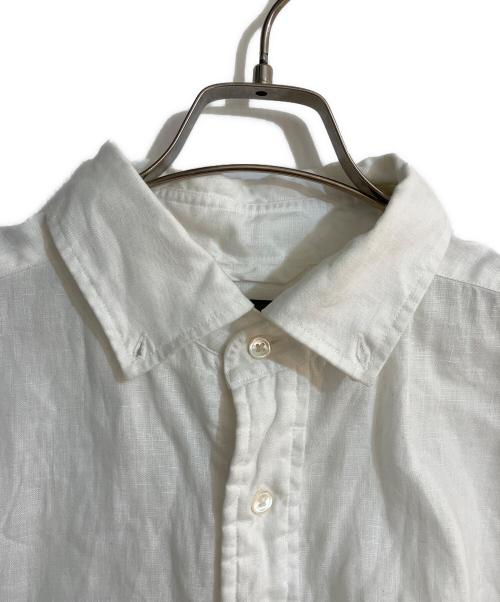 NIGEL CABOURN（ナイジェルケーボン）NIGEL CABOURN (ナイジェルケーボン) BRITISH OFFICERS SHIRT/ブリティッシュ オフィサーズ シャツ ホワイト サイズ:52の古着・服飾アイテム
