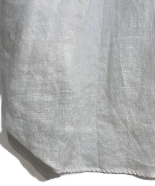 NIGEL CABOURN（ナイジェルケーボン）NIGEL CABOURN (ナイジェルケーボン) BRITISH OFFICERS SHIRT/ブリティッシュ オフィサーズ シャツ ホワイト サイズ:52の古着・服飾アイテム