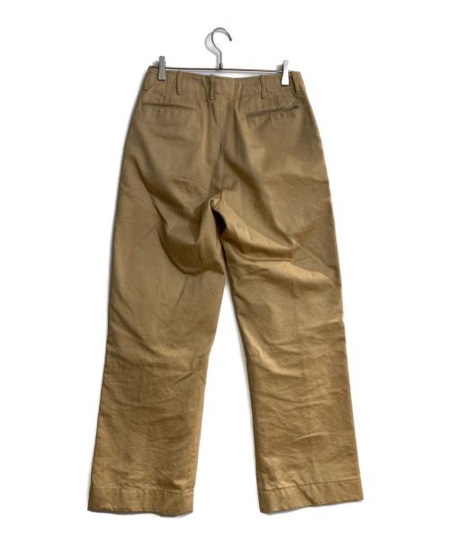 BUTCHER PRODUCTS（ブッチャープロダクツ）BUTCHER PRODUCTS (ブッチャープロダクツ) トラウザーパンツ ベージュ サイズ:W30の古着・服飾アイテム