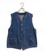 TENDERLOINテンダーロイン）の古着「K-SEVEN期 T-ENGINEER VEST」｜ネイビー