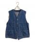 TENDERLOIN（テンダーロイン）の古着「K-SEVEN期 T-ENGINEER VEST」｜ネイビー