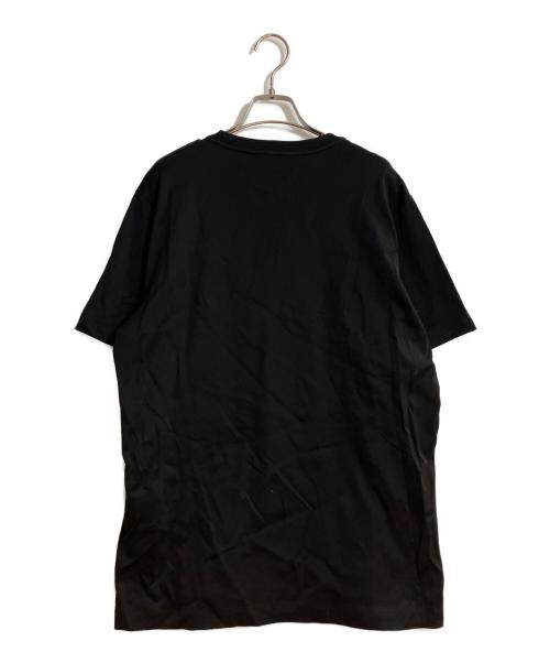 PRADA（プラダ）PRADA (プラダ) トライアングルロゴ プリントTシャツ ブラック サイズ:XLの古着・服飾アイテム