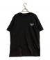 PRADA（プラダ）の古着「トライアングルロゴ プリントTシャツ」｜ブラック
